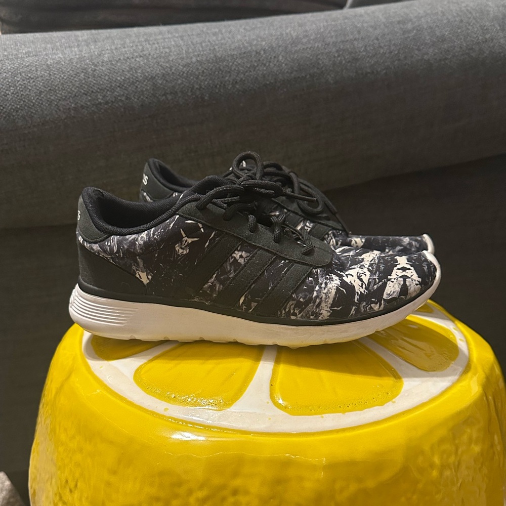 Adidas Black and White Sneakers